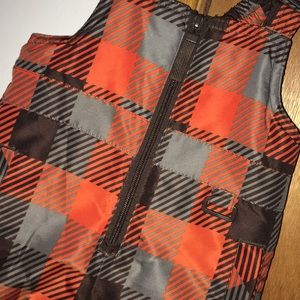 Cherokee toddler orange and gray snow pants